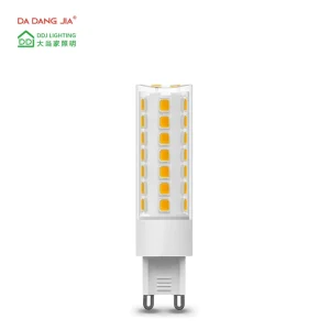 G9 LED Bulb No Flicker Non Dimmable Soft Warm White 6W 600lumen AC120V 220V 2835SMD G9 LED Light Bulb