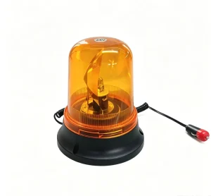 GL-15 24V Magnetic Rotating Warning Light LED Flashing Beacon for Vehicle Use Strobe Light