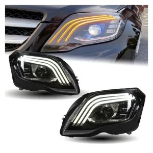 GLK X204 Upgrade Headlights LED for Benz to Maybach Design Front Lights Assembly Projector Lens Accessories Modified