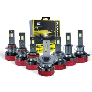 GOODZOOM Factory Sales LED Car Headlight 360 Degree High Brightness LED Chip 6000K Color Temperature 12V Headlights for Trucks