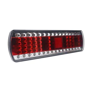 GOODZOOM LED Rear Tail Light Multi-Function Brake Reverse Parking Turn Signal Light IP67 Waterproof Shockproof Truck Tail Lamp