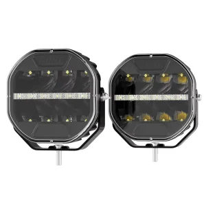 GPNE GW551 32V Linkable 5 Inch Round Spot Work Light Led 4×4 Offroad Lights With White Amber DRL Turn signal Light