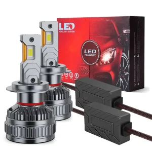 GT-80 OEM Car Headlamp 80W High Power 9500LM Super Bright LED H3 H4 H11 9005 9006 6500K Aluminum Super Bright LED Canbus