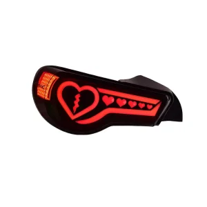 GT86 Red Taillight LED Projector Daytime Running Light 6000K 6000 Lumens Plug & Play