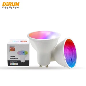 GU10 A60 Phone Tuya Smart Life WiFi Music Sync Alexa Assistant RGB CCT LED Smart Light Bulb LED-SMART