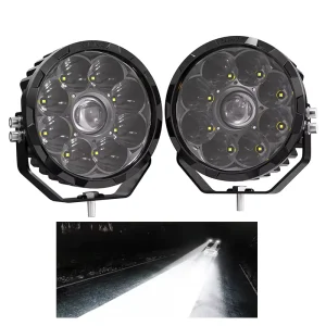 GW702 LED Work Light 7 Inch 65W Round Laser IP68 Driving Auxiliary Lights for Off Road Vehicle