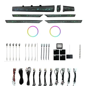 Galaxy Dynamic Rainbow Right Hand Driver RHD Symphony Ambient Atmosphere Light Suitable for Honda Civic 10th