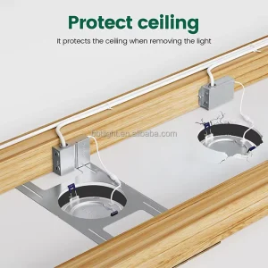 Galvanized Iron Hole 3″ 4″ 6″ Flat Mounting Plate Rough in Fixture ETL Certified Easy Installation 24 Pack New Construction