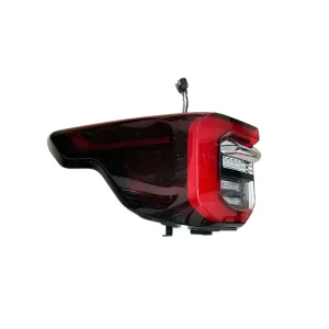 Genuine Used Red Lens LED Rear Tail Lights with Flashing Brake Light for Explorer