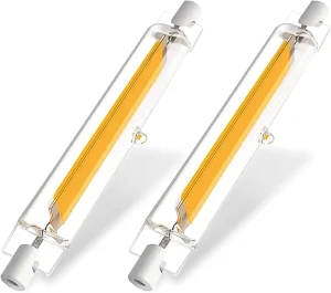 Glass Tube COB Smart Bulb 78MM 118MM 5W-20W R7S Corn Lamp LED COB R7S Bulb AC110V 220V 230V 240V Home Replace Halogen Lamp