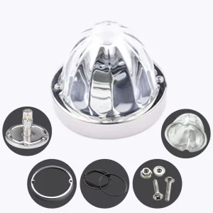 Glass Watermelon Light 12V 24V IP65 Waterproof Side Marker Truck Light 1156 1157 Led Bulb