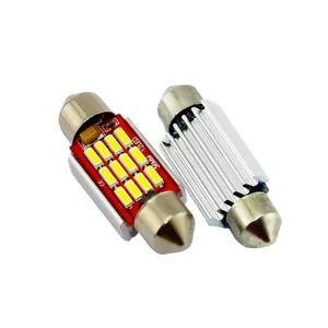 Globalpowerleds 36mm C5W(293) Canbus Festoon 37mm SMD 4040 Auto Interior LED Light White Color 12V 24V 2 Year Warranty China