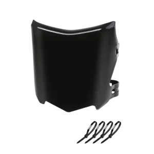 Glossy Waterproof PVC Moto Style Front Number Plate Black Replacement Fits Sur ron Light Bee X E Dirt