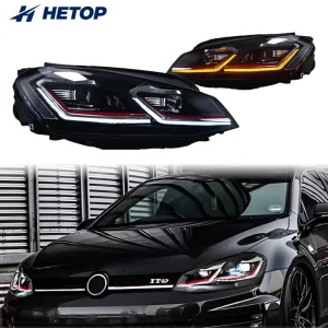 Golf 7 MK7 DRL LED Upgrade Headlight Turn Signal Head Lamp Modified Assembly Signal Auto Accessories for VW