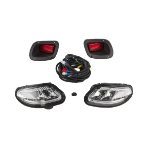 Golf Cart Headlight Tail Lamp LED Basic Light Kit CE Certified High Low Beam For EZ GO T48