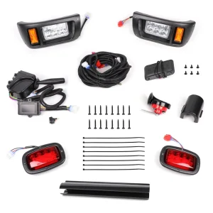 Golf Cart LED Lighting Kit Club Car DS Headlight Assembly