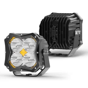 Good Quality Factory Directly 5” Off road Vehicle Spotlight LED 50W With Aperture Spotlight + DRL LED Work Light