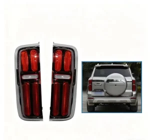 Great Wall Tank 500 SUV Car Rear Taillight Assembly and Rear Bar Light Assembly Red Lens Universal Fitment