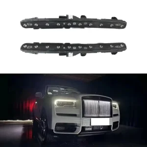 Grille LED Light Fit for Roll Royce Cullinan Car Type Exterior Accessories Upgrade Front Bumper Car Grille Modification LED Lamp