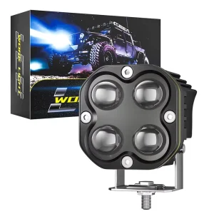 H-4-40W-K OE H440WK 3Inch RGB 40W Car Spotlight Flood Combo Beam Fog Driving Light for Trucks Jeeps Off-Road 4×4