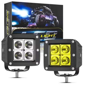 H-F-A4 3 Inch Projector LED Driving Spot Auxiliary Light Cube Off-Road Fog Lamp 12-24V 20W LED Pods 4×4 CE ROHS