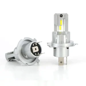 H4 Fanless LED Headlight 40W 5200LM Compact Design Car LED Light Plug and Play LED Headlight Bulb