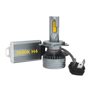 H4 Golden Yellow 140W Laser LED Auto Light High Power 3000K Car LED Headlights 9004 9007