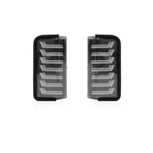 H420017 12V Modified Sequential LED Rearview Mirror DRL Turn Signal Lamps Auto Retrofit Parts for Prado LC250