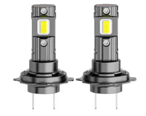 H7 9005 LED Headlights 700% Brighter with Copper Base Dual Fan Cooling 50000 Hours Lifespan IP67 Waterproof H11 9006 H4 9004