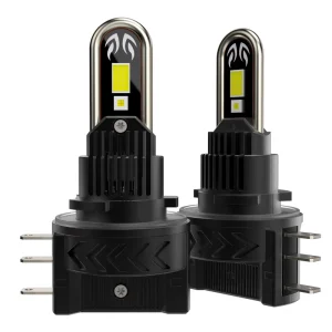 H7 Car-Specific LED Headlight Bulbs with Built-In Decoder GT9 High-Brightness 8400LM Light for Golf 7 for H15 12V