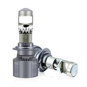 H7 Headlight Bulb LED A80 White Light 3570 Chip Aluminum Housing 120W Lamp