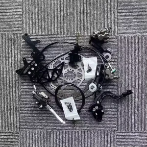 HAWK31 MAX Foot Brake Conversion Kit CNC Billet Aluminum Hydraulic Fit Light Bee X Ultra Bee MX4 XXX Black Red