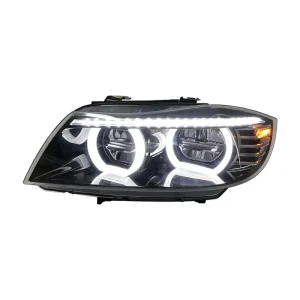 HEADLIGHT ASSEMBLY UPGRADED E90 LED HEADLIGHT for BMW 3 SERIES E90 YELLOW WHITE DRL SWITCHABLE