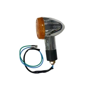 HJ125 8 Gn125 Partsturning Yellow Motorcycle Indicator Turn Signal Flash Light with Plastic Lens