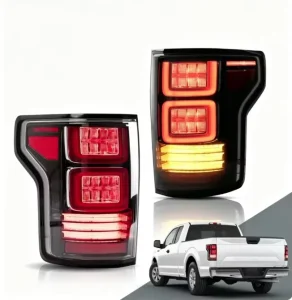HL3Z13405F LED Tail Light Assembly Upgrade for Ford F150 Raptor DRL Turn Signal Brake Rear Lamp