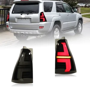 HOSI Automotive Lighting System New Red Lens LED Tail Light Assembly Waterproof Rear Lamp