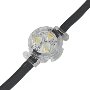 HRSYT DC12V RGBW RGB LED Pixel Point Light App Control Exterior House Eveas Permanent Outdoor Christmas Light