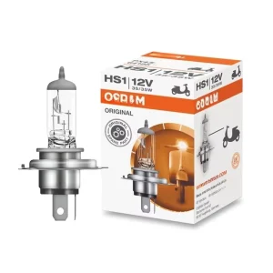 HS1 Motorcycle Halogen Lamp 12V 35W 3200K Dual Filament High Low Beam Integrated Front Lighting System CN64185