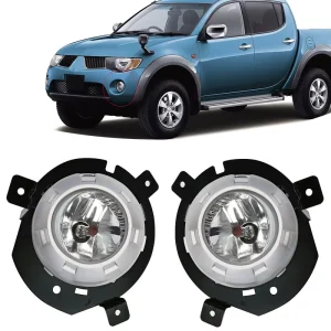 Halogen Led Front Bumper Light Fog Lamp Driving Painting for MITSUBISHI TRITON L200 Car Assembly