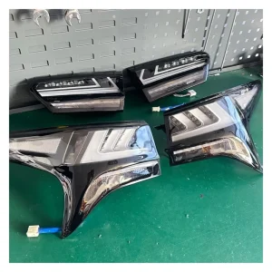 Handmade Modified Taillights for Lexus LS500H Transparent Taillights Venom Modified Taillights