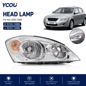 Head Lamp Assembly for Kia Ceed Front Headlight OEM 92101-1H000 92102-1H000 Left Right Auto Lighting Parts