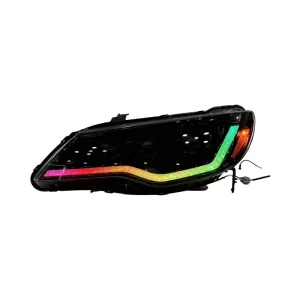 Head Lamp Modified LED Lens Daytime Light for Honda Civic FD2 Headlight RGB