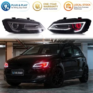 Head Light Aftermarket LED Headlight for VW Golf Polo MK5 6R 6C GTI TSI