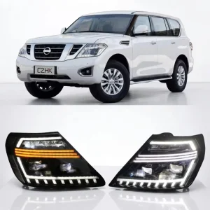 Head Light Lamp for NISSAN Patrol LED Head Light Tuning Head Lamp Ungraded Patrol Car Parts