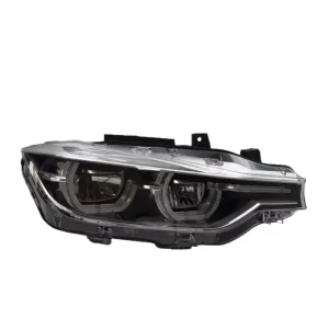 Headlamp Half Assembly Fit for F30 Full LED Black Decorative Frame Headlight Plug&Play Aftermarket Parts Car Front Light