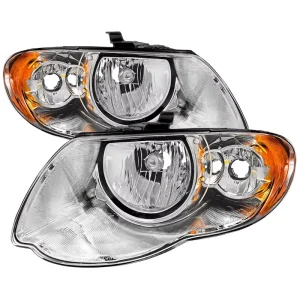 Headlamp Headlight Assembly for Chrysler Town & Country OEM 4857990AB 4857991AC CH2502152