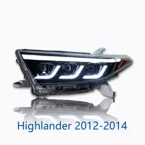 Headlight Assemblies New 12V LED Triple-Lens Daytime Running Lights and Turn Signals 4000 Lumens