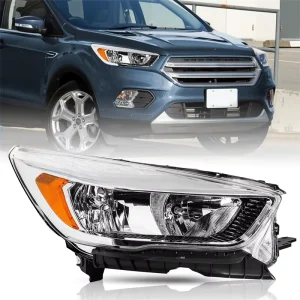Headlight Assembly for Ford Escape W/o LED DRL Head Light Driving Lamp 12V Headlamp Assembly FO2503349 FO2502349