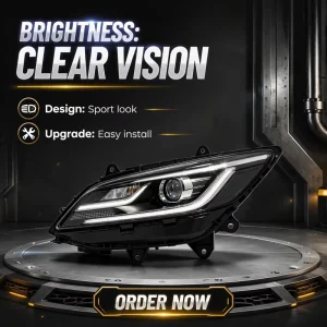 Headlight Assembly for Roewe I6 LED High Version Headlamp OE 10260231 10260232