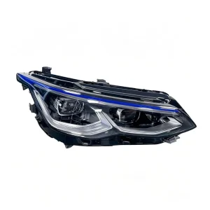 Headlight Assembly for Volkswagen Golf 8 GTE MK8 IQ Light LED Matrix Headlamp with Blue Strip Original Auto Head Light